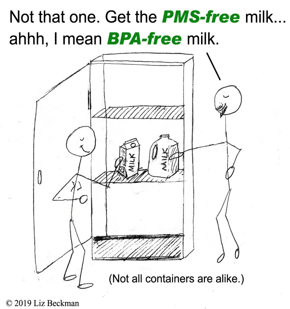 Get the PMS-free milk (cartoon)